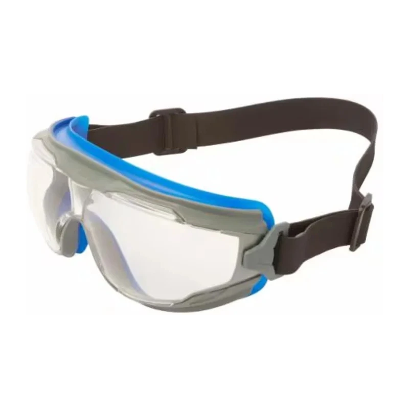 3M Goggle Gear Safety Goggles with Clear Polycarbonate Lenses, Indirect Vent, EN166 Certified GG501NSGAF-BLU