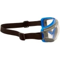 3M Goggle Gear Safety Goggles with Clear Polycarbonate Lenses, Indirect Vent, EN166 Certified GG501NSGAF-BLU