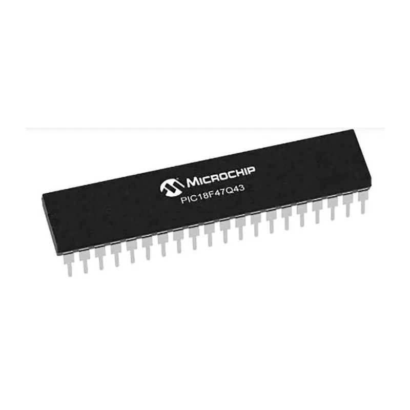 Microchip 8-bit PIC18 Microcontroller 32 MHz 128kB FLASH 40-Pin PDIP PIC18F47Q43-I/P