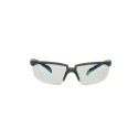 3M 2000 Series Safety Glasses with Anti-Fog Coating, Anti-Scratch Grey Polycarbonate Lens, Blue Grey Plastic S2007SGAF-BGR