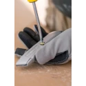 Stanley Safety Knife with Straight Retractable Blade 60 mm Zinc Handle 3 Blades 2-10-099