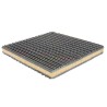 RS PRO Anti-Vibration Mat Cork 50mm x 50mm x 22mm 5.27 kg/cm² Load Rating Operating Temp -50°C to 100°C 203-5169