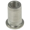Böllhoff Plain Stainless Steel Threaded Insert M5, Flange Diameter 9mm, Fixing Hole Diameter 7mm, Depth 11.8mm 23306050233/01