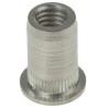 Böllhoff Plain Stainless Steel Threaded Insert M5, Flange Diameter 9mm, Fixing Hole Diameter 7mm, Depth 11.8mm 23306050233/01