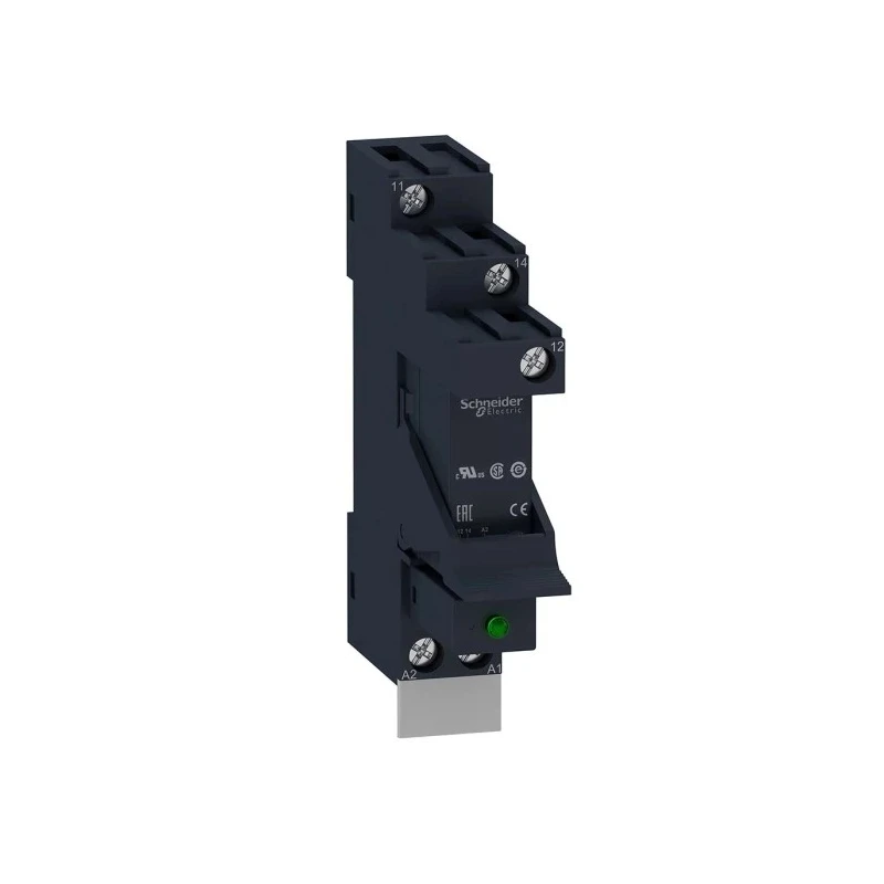 Schneider Electric Harmony Relay RSB Series Electromechanical Interface Relay, DIN Rail Mount, 230V AC Coil RSB1A120P7PV
