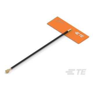 TE Connectivity FPC WiFi Antenna with MHF4 Connector, WiFi, Bluetooth (BLE) 2.4–5 GHz 5dBi Gain 100mm Cable Length 2344656-6