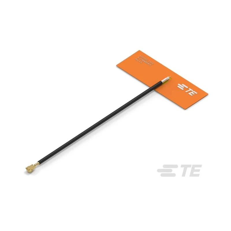 TE Connectivity FPC WiFi Antenna with MHF4 Connector, WiFi, Bluetooth (BLE) 2.4–5 GHz 5dBi Gain 100mm Cable Length 2344656-6