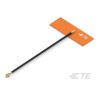 TE Connectivity FPC WiFi Antenna with MHF4 Connector, WiFi, Bluetooth (BLE) 2.4 - 5 GHz 5dBi Gain 100mm Cable Length 2344656-6
