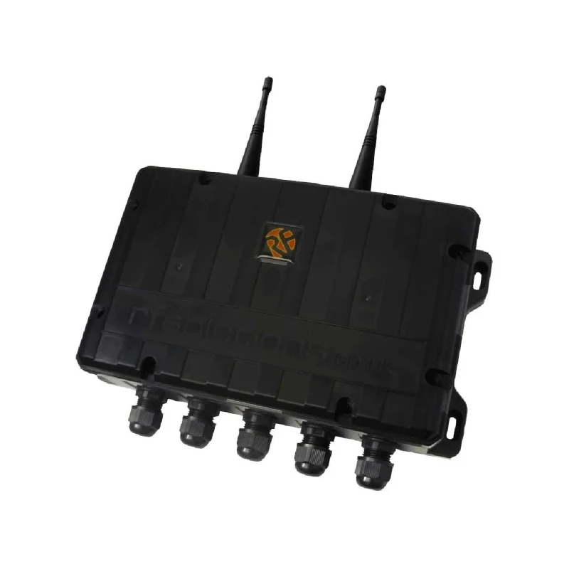 RF Solutions Remote Control Base Station Receiver 868 MHz FM LoRa 8 Channel TRAP-8R8