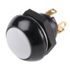Otto P9 Series Push Button Switch Momentary Panel Mount DPDT White LED IP68 28V dc 115V ac P9-113129