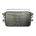 Schaffner 12 A 250V ac/dc Chassis Mount 1 Phase EMI Filter Fast-On Termination FN2090