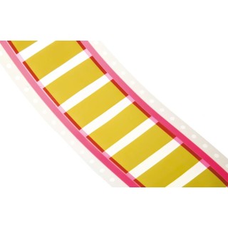 TE Connectivity Yellow Print Heat Shrink Labels 50 mm Width, 250 Per Pack, 50.8 mm RPS-10-2/2.0-4