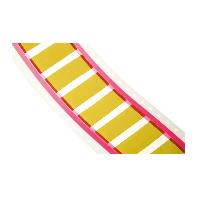 TE Connectivity Yellow Print Heat Shrink Labels 50 mm Width, 250 Per Pack, 50.8 mm RPS-10-2/2.0-4