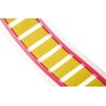 TE Connectivity Yellow Print Heat Shrink Labels 50 mm Width, 250 Per Pack, 50.8 mm RPS-10-2/2.0-4
