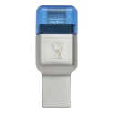 Kingston MicroSD Card Reader USB Type-C and USB Type-A FCR-ML3C