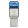 Kingston MicroSD Card Reader USB Type-C and USB Type-A FCR-ML3C