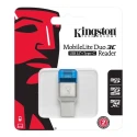 Kingston MicroSD Card Reader USB Type-C and USB Type-A FCR-ML3C