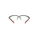 3M 2000 Series Safety Glasses with UV Protection, Anti-Fog and Anti-Scratch Polycarbonate Lens, Impact S2001SGAF-RED