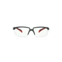 3M 2000 Series Safety Glasses with UV Protection, Anti-Fog and Anti-Scratch Polycarbonate Lens, Impact S2001SGAF-RED