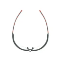 3M 2000 Series Safety Glasses with UV Protection, Anti-Fog and Anti-Scratch Polycarbonate Lens, Impact S2001SGAF-RED