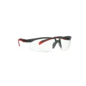 3M 2000 Series Safety Glasses with UV Protection, Anti-Fog and Anti-Scratch Polycarbonate Lens, Impact S2001SGAF-RED