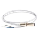Baumer Barrel Nickel Plated Brass PNP 10 Hz Position Sensor Precision Position Switch, 50mA, IP67 34 mm 8mm MY COM L75P80