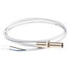 Baumer Barrel Nickel Plated Brass PNP 10 Hz Position Sensor Precision Position Switch, 50mA, IP67 34 mm 8mm MY COM L75P80