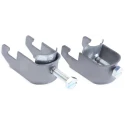 RS PRO Steel Pipe Clamp 203-7357, Steel Material, Conduit-to-Channel Clamp, Made in Germany