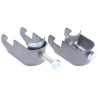 RS PRO Steel Pipe Clamp 203-7357, Steel Material, Conduit-to-Channel Clamp, Made in Germany