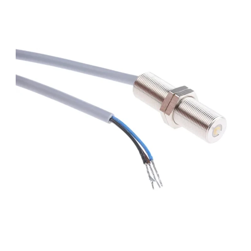 Baumer Barrel Nickel Plated Brass PNP 10 Hz Precision Position Switch 50mA Cable IP50 29.5 mm MY COM G75P80/L