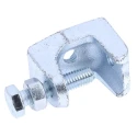 RS PRO Beam Clamp M8, Steel Construction, Maximum Load 60kg, Hole Diameter 8mm, Maximum Flange Thickness 18mm 203-7622