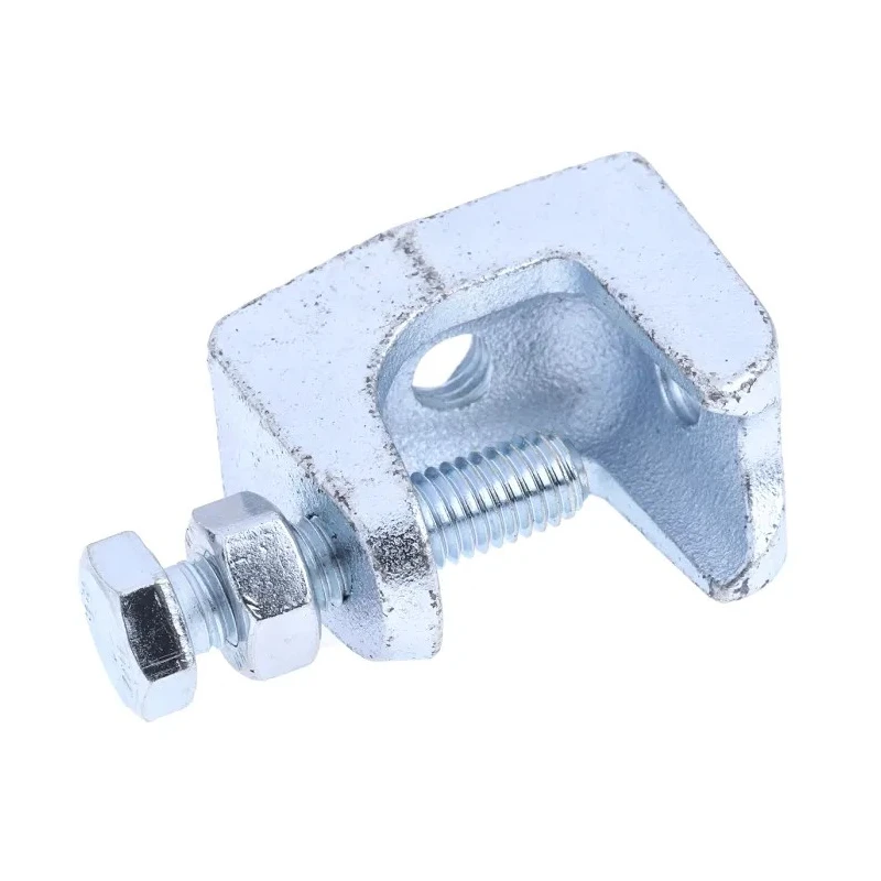 RS PRO Beam Clamp M8, Steel Construction, Maximum Load 60kg, Hole Diameter 8mm, Maximum Flange Thickness 18mm 203-7622