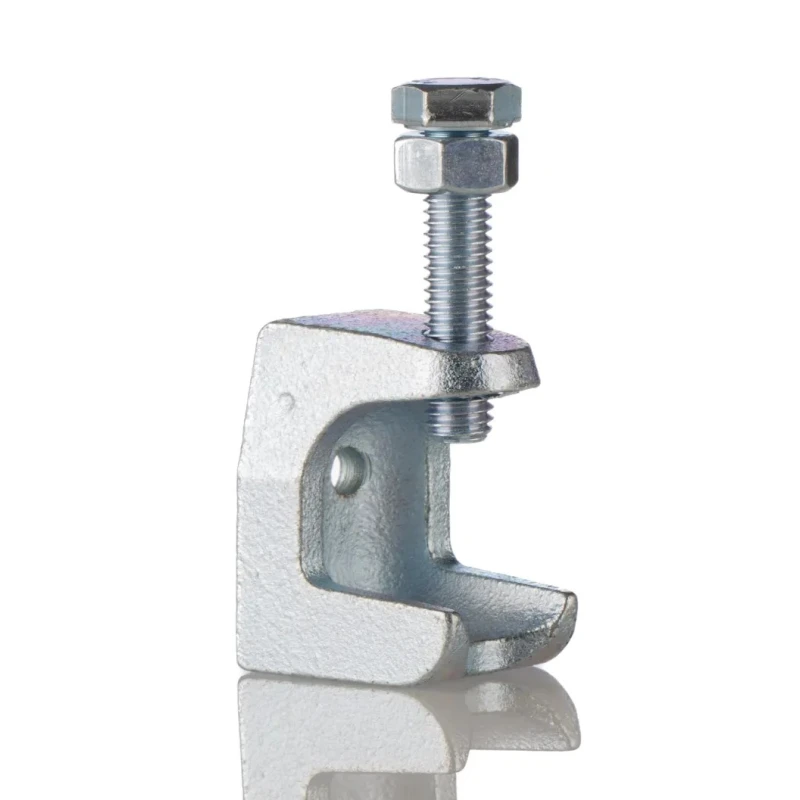 RS PRO Beam Clamp Steel 60kg Load Capacity, 18mm Maximum Flange Thickness 203-7616