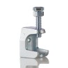 RS PRO Beam Clamp Steel 60kg Load Capacity, 18mm Maximum Flange Thickness 203-7616