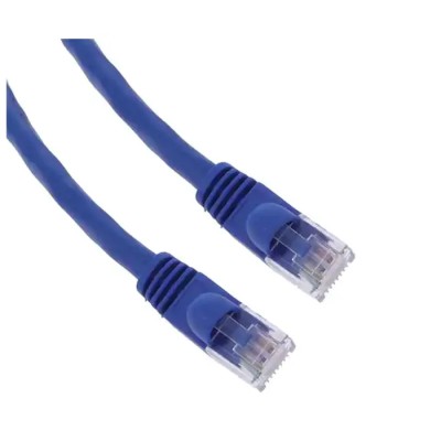RS PRO Cat6 Ethernet Cable 2.1 m Blue RJ45 Male to RJ45 Male U/UTP PVC Jacket 80V 237-8616