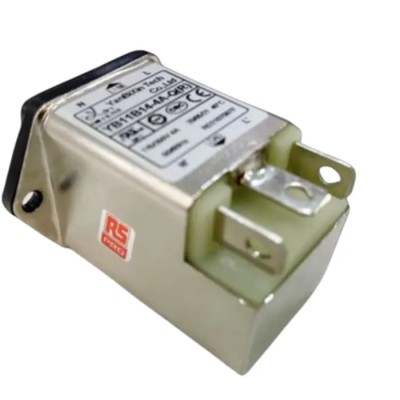 RS PRO 250V 10A Chassis IEC Filter with Faston Termination 237-8650