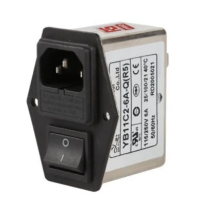 RS PRO IEC Filter Screw Mount 400Hz Operating Frequency +100°C Max Operating Temperature 237-8667