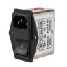 RS PRO IEC Filter Screw Mount 400Hz Operating Frequency +100°C Max Operating Temperature 237-8667