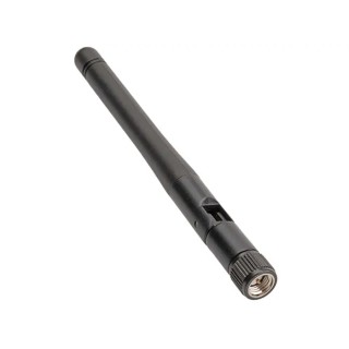 Molex Whip WiFi Antenna with SMA Connector, Bluetooth (BLE), 2.4-5 GHz, 5.3 dBi Gain 212860-0001