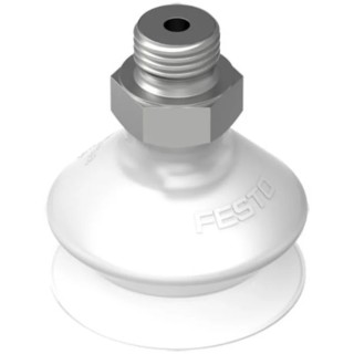 Festo 30 mm Bellow Silicone Suction Cup 1/8 in Connection VASB-30-1/8-SI-B