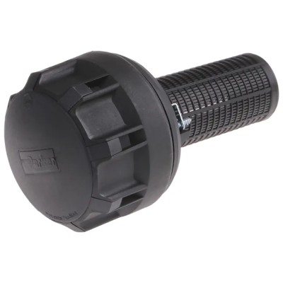 Parker Hydraulic Filler Breather Filter Nylon Polypropylene 92 mm Cap Diameter 3-Hole Flange Mount AB.6821301.UC