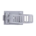 RS PRO Grey Nylon Self-Adhesive Adjustable Cable Clip 22 mm Max. Bundle Diameter 30.5 x 21 x 90 mm 404-449