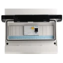 Scame DOMINO IP66 Red Wall Mount 3P+N+PE Angled Residual Current Device 63A 415V IP66 