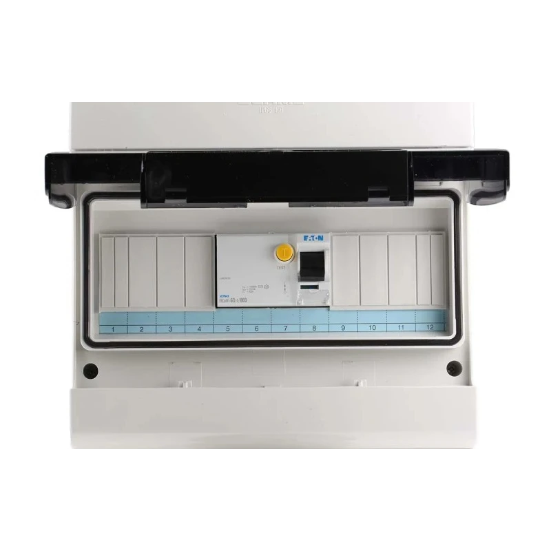 Scame DOMINO IP66 Red Wall Mount 3P+N+PE Angled Residual Current Device 63A 415V IP66 