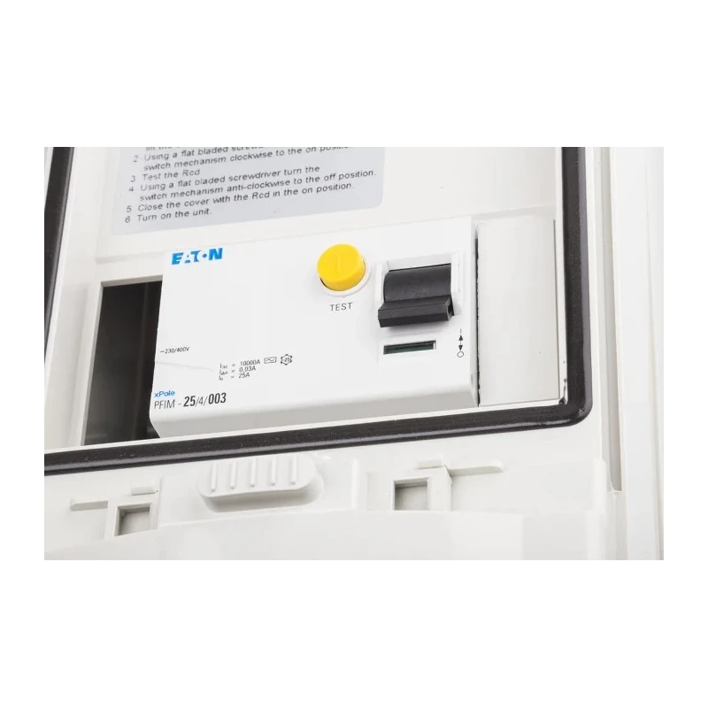 Scame ADVANCE 2 Red Wall Mount 3P+PE Residual Current Device 16A 415V IP67 