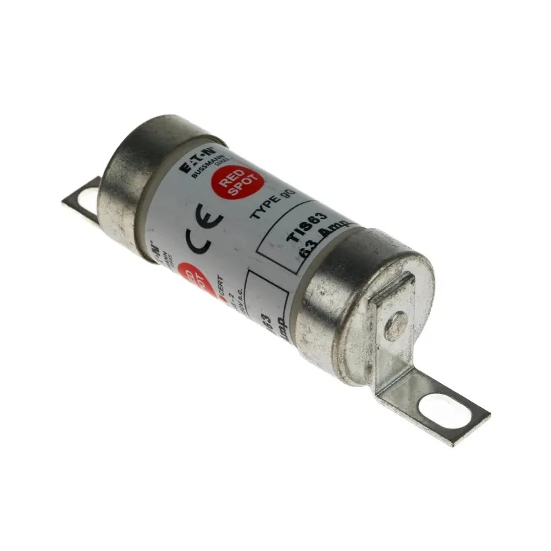 Eaton British Standard Fuse A3 63A 660V AC High Rupture Capacity Tag Fuse TIS63