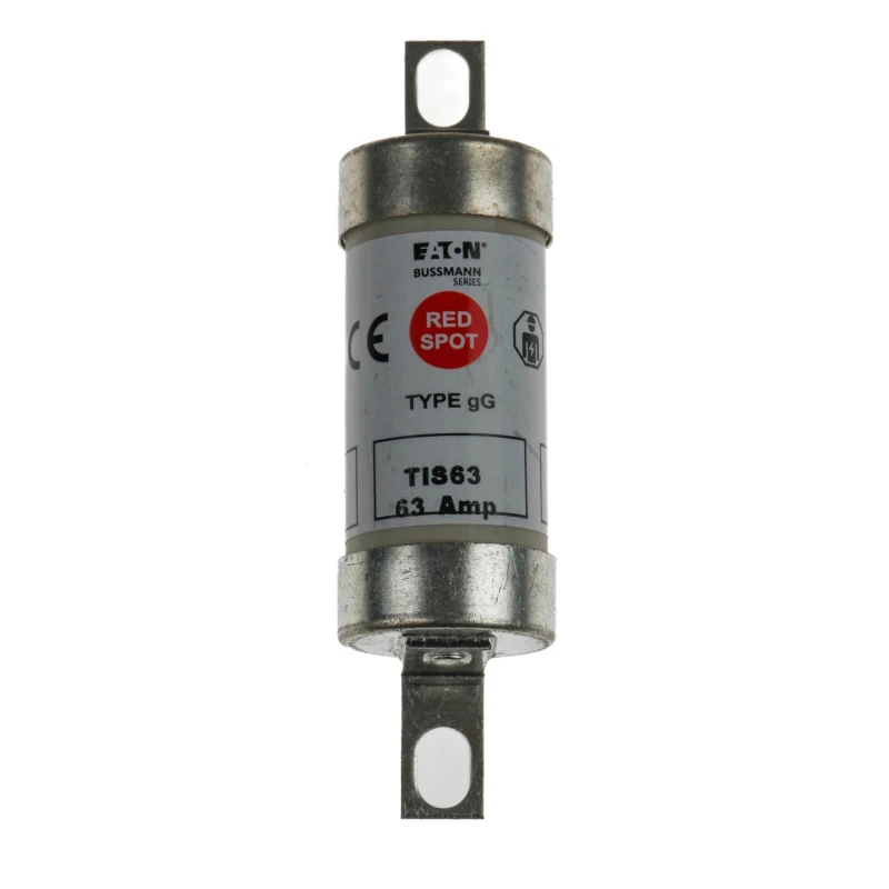 Eaton British Standard Fuse A3 63A 660V AC High Rupture Capacity Tag Fuse TIS63