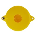 Brady Polypropylene Gate Valve Lockout Yellow 9.53 mm Shackle Diameter GATE VALVE LOCKOUTS GVLO 2.5-5 YELLOW