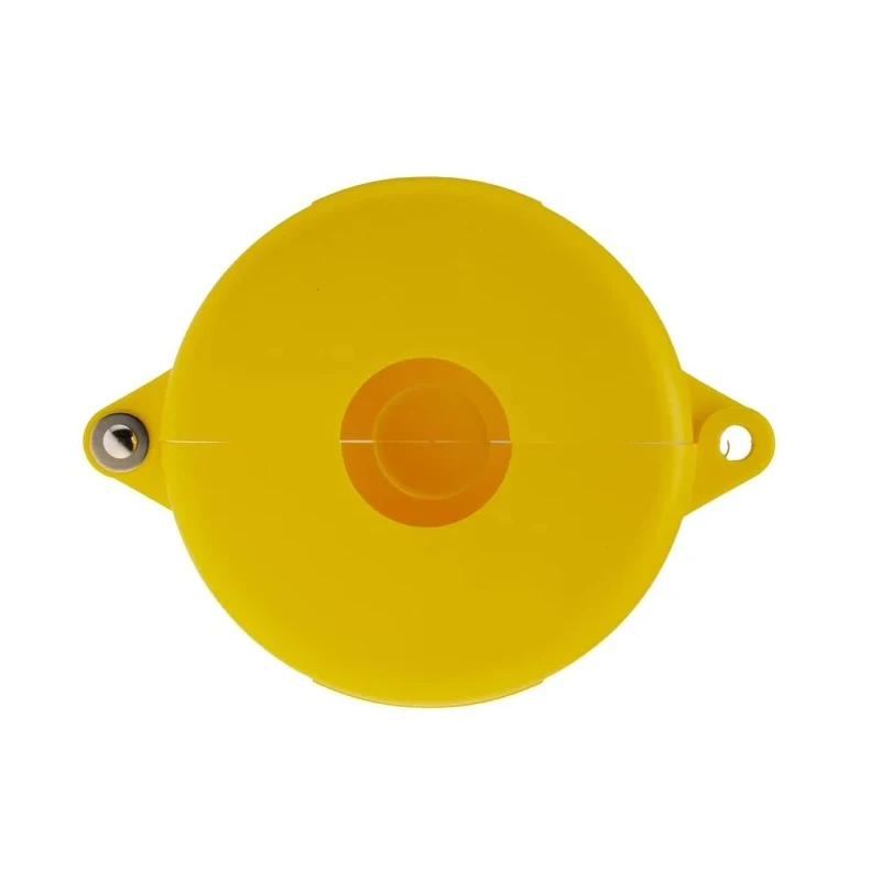Brady Polypropylene Gate Valve Lockout Yellow 9.53 mm Shackle Diameter GATE VALVE LOCKOUTS GVLO 2.5-5 YELLOW