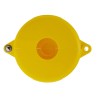 Brady Polypropylene Gate Valve Lockout Yellow 9.53 mm Shackle Diameter GATE VALVE LOCKOUTS GVLO 2.5-5 YELLOW